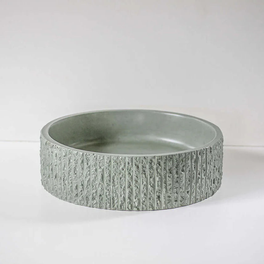 Concrete Round Rugged Basin