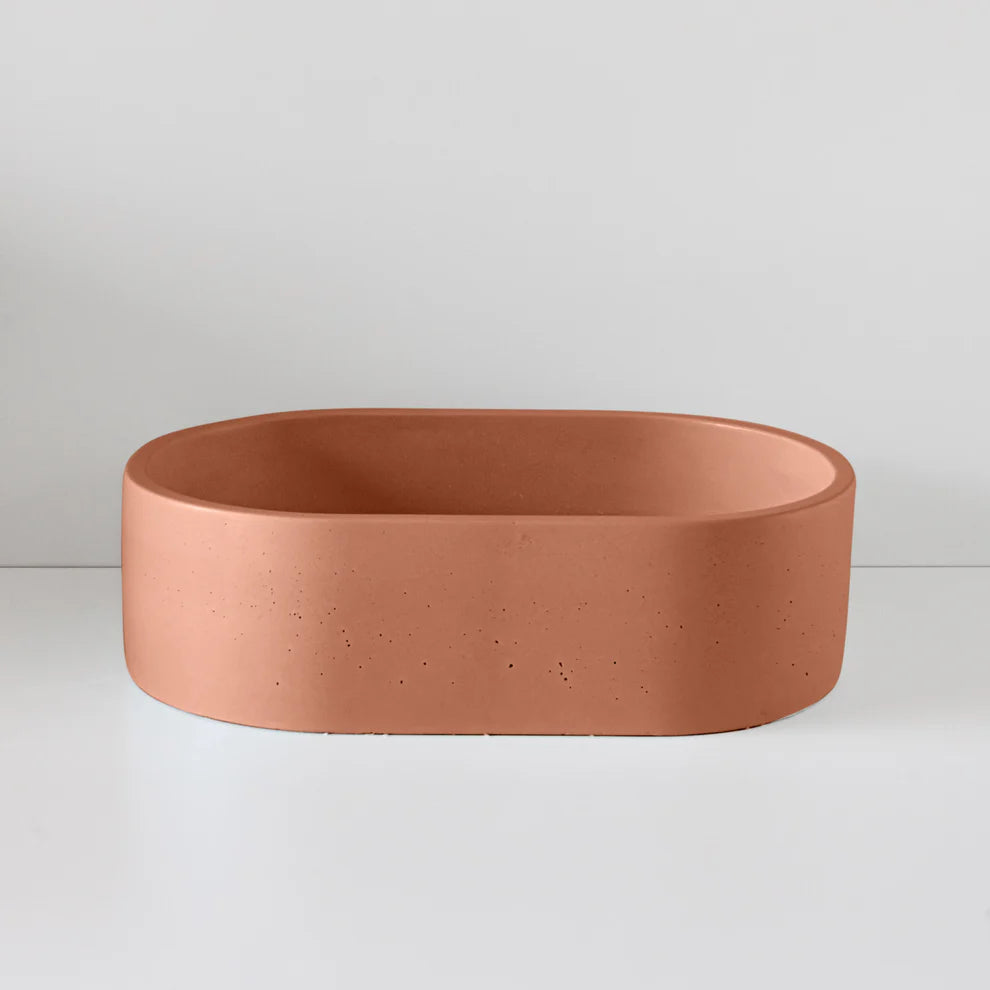Concrete Polished Vessel Basin