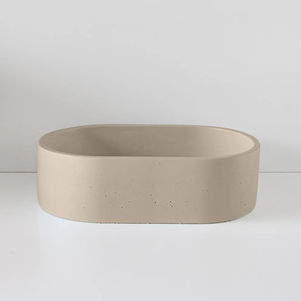 Concrete Polished Vessel Basin