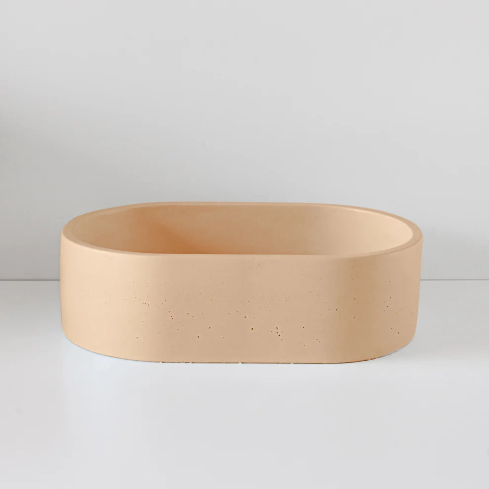 Concrete Polished Vessel Basin