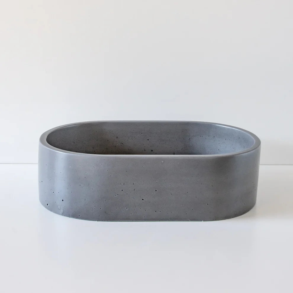 Concrete Polished Vessel Basin
