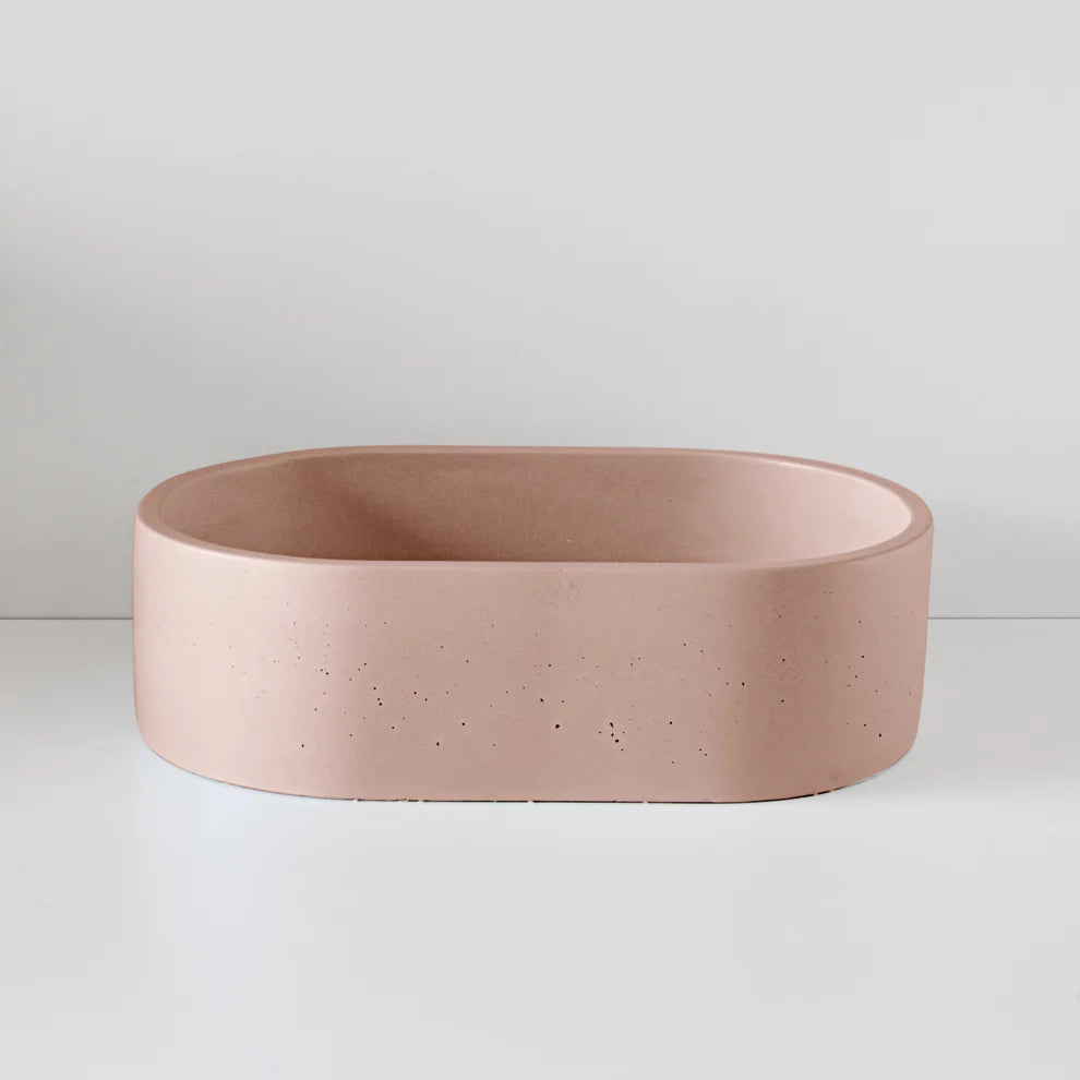 Concrete Polished Vessel Basin