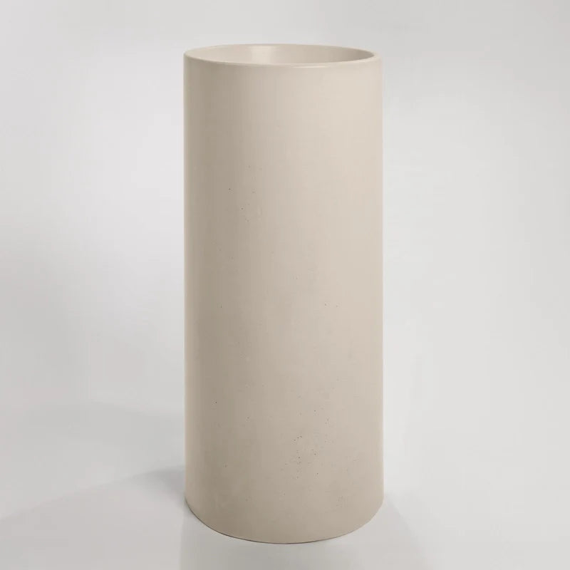 Full Height Round Pedestal Basin