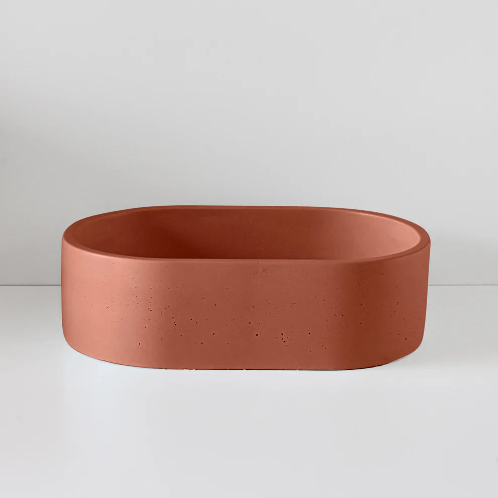 Concrete Polished Vessel Basin