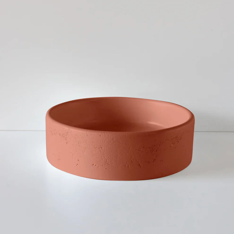 Concrete Round Textured Basin