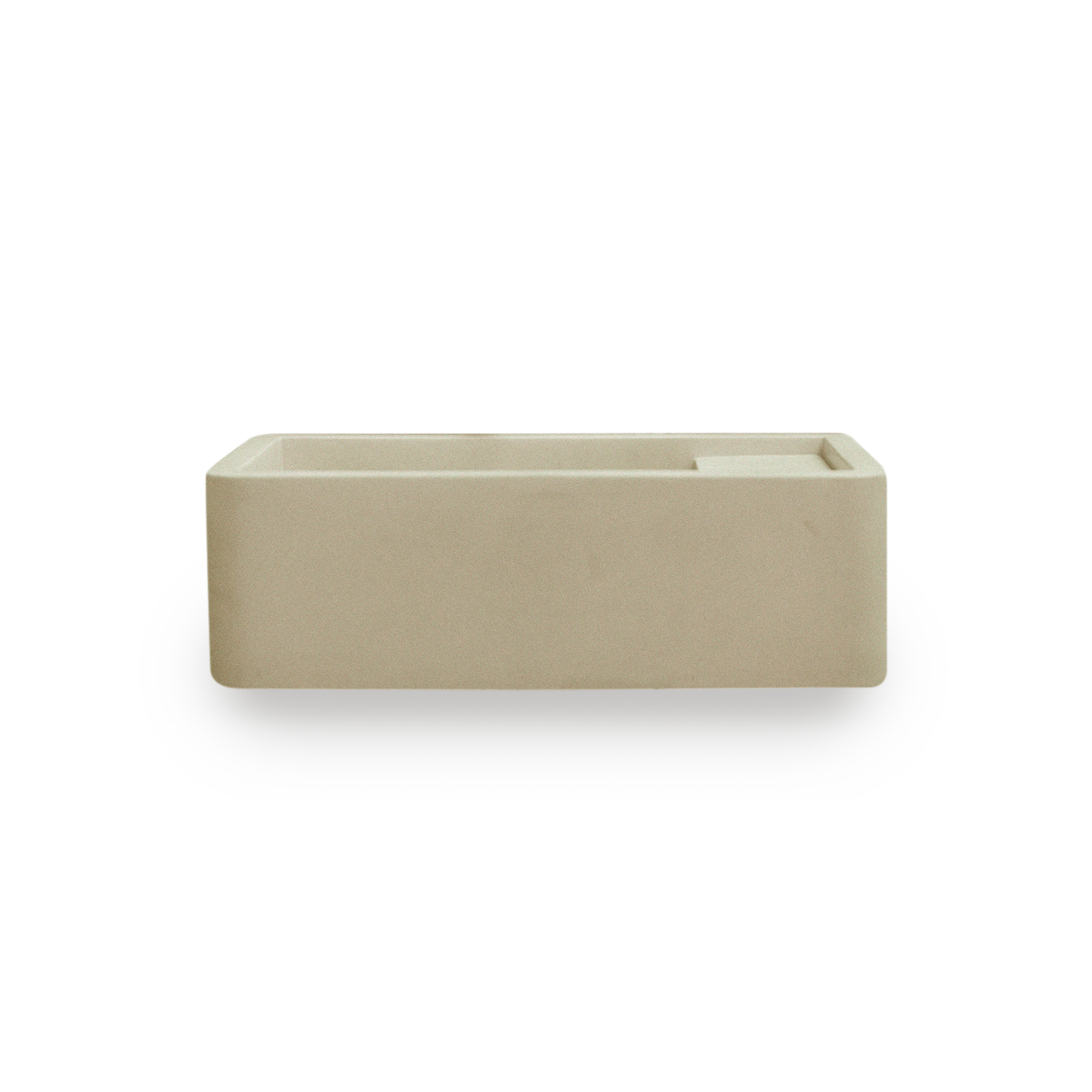 Shelf 01 Basin | No Tap Hole | Wall Mount