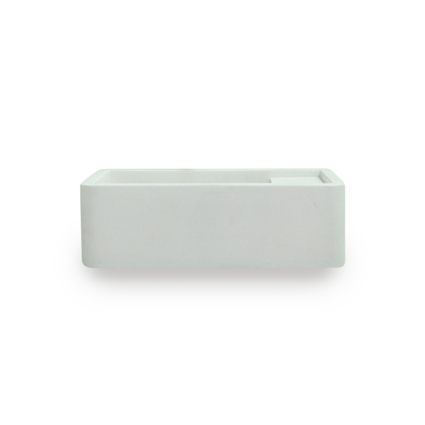 Shelf 01 Basin | No Tap Hole | Wall Mount