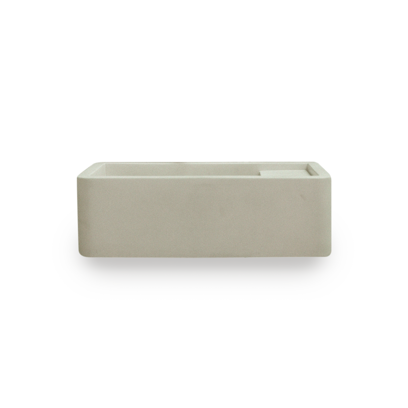 Shelf 01 Basin | No Tap Hole | Wall Mount