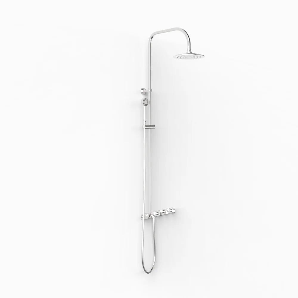 Faucet Strommen | Zeos Floor Bath Mixer w Handshower | Australian-Made ...