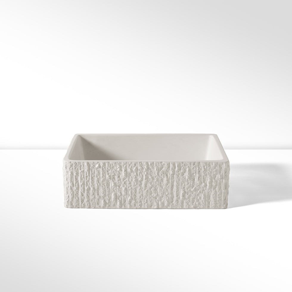 Concrete Rectangle Rugged Basin – Studio xOx