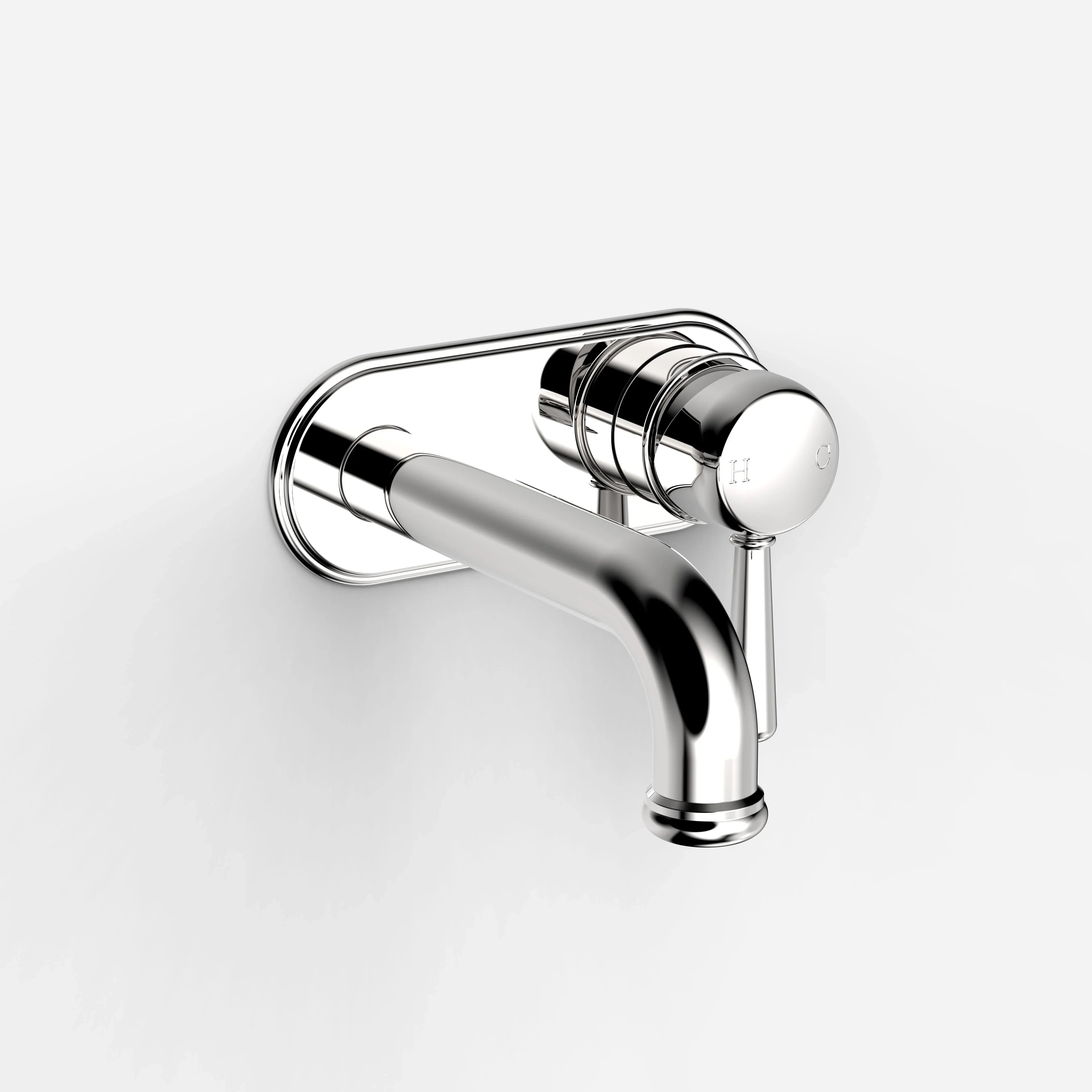 30532 Cascade Backplate Basin Mixer 150